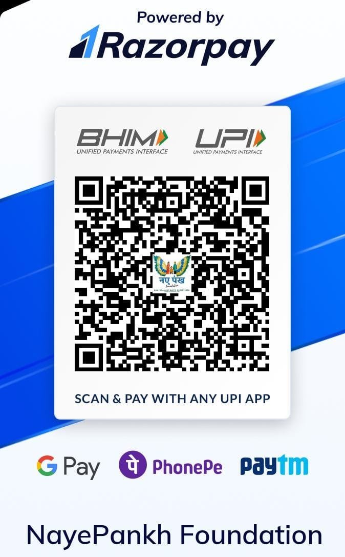 NayePankh Foundation donation QR code