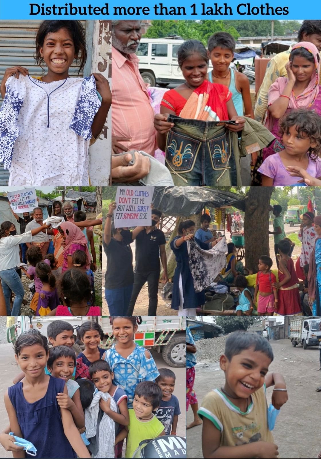 Clothes distribution